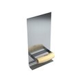 Bon Tool Cove Tool Inside, Stainless Steel 6" X 1.5", 3/4" Radius 12" Lip 22-598